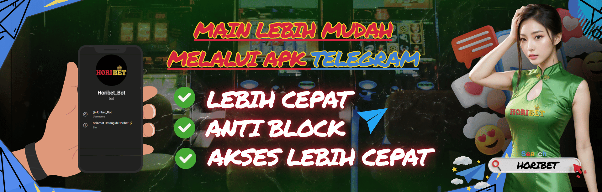 Telegram Bot Horibet